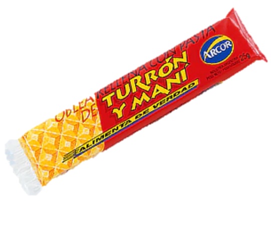 TURRÓN DE MANI ARCOR X 25 G