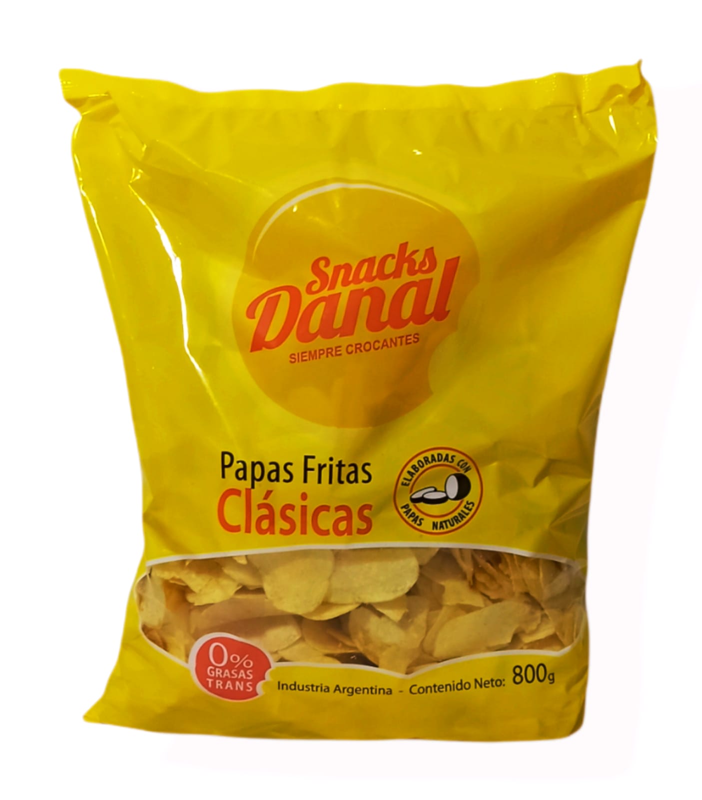 PAPAS FRITAS CLÁSICAS DANAL X 800 G