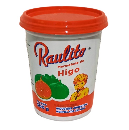 MERMELADA HIGO RAULITO X 500 G