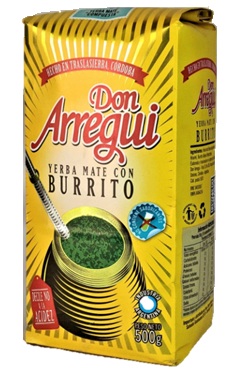 YERBA MATE CON BURRITO DON ARREGUI X 500 G